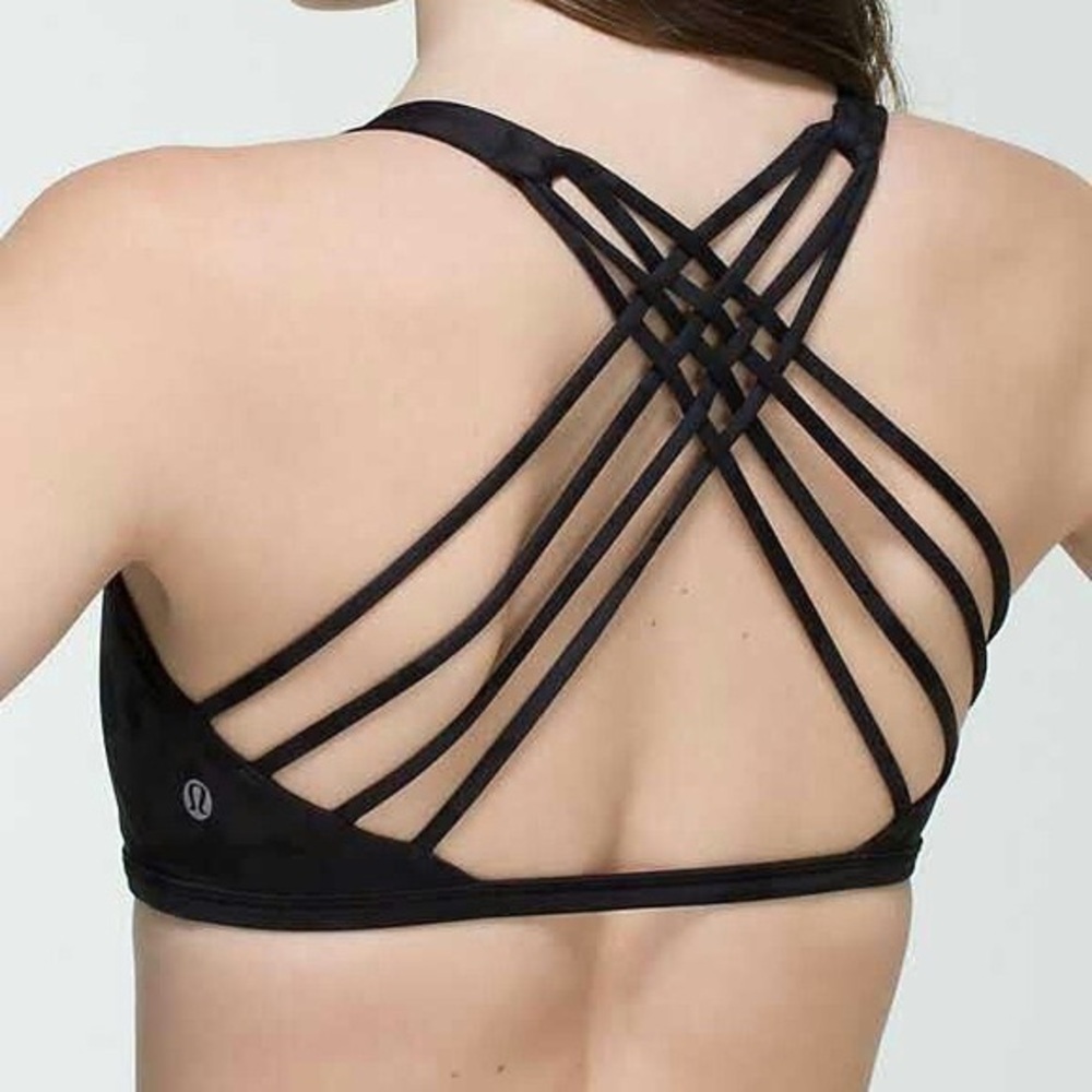 Free to be wild bra black